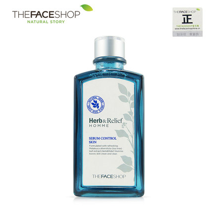 The Face Shop/菲诗小铺男士草本舒缓调理水 爽肤水 滋润保湿包邮