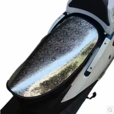 Electric car summer sun protection cushion cover pedal locomotive sunshade universal waterproof battery car seat cushion chair anti-scalding cushion