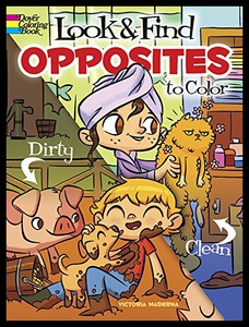 【预售】Look & Find Opposites to Color