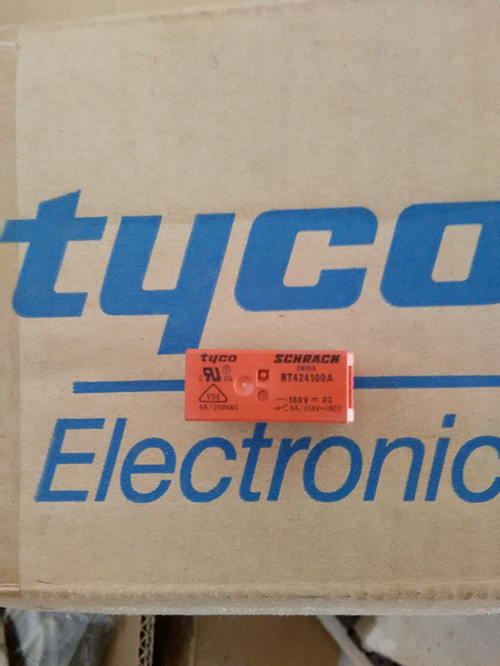Original brand new Tyco relay RT424100A 100VDC