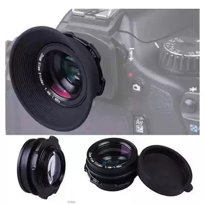 Single-eye camera 1 08-1 60X eye mask viewfinder eyepiece amplifier Canon Nikon Sony Universal