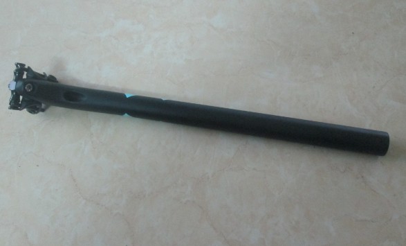 Ultra Light Bike Seat Tube Seat Pole Full Carbon Fiber Mountaineering Car Sitting Pipe Sitting Pole 27 2mm