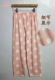 Phim hoạt hình xuân hè 2018 nữ đồ ngủ cotton nữ quần cotton rộng pyjama quần thoải mái tại nhà quần tháng