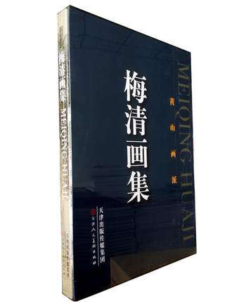 梅清画集 黄山画派 8开精装 天津人民美术出版