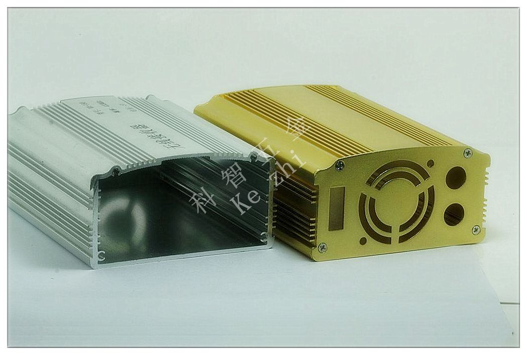 Manufacturer supply: auto-inverter aluminum alloy shell body 88*46*120mm radiator aluminum extrusion material shell