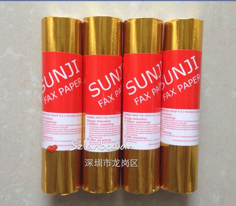 Thermal fax paper 210*30 cut 55g wood pulp base paper with good thermal sensitivity 10 rolls 68 yuan