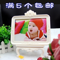 Hot Selling Eurostyle Fields Garden Baby Creative Cartoon Children Photo Frame Swing Table 7 Inch Movie House Wedding Dress promotion