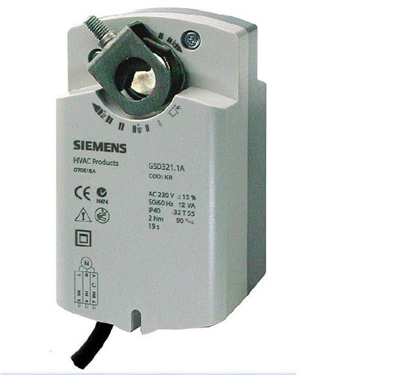 SIEMENS Siemens DC24V spring reset electric switch wind valve actuator GQD121 1A original fit 2NM