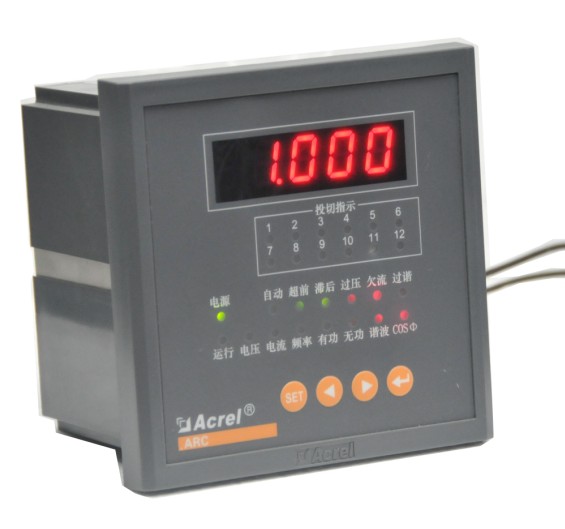 Low pressure reactive power automatic compensation controller embedded installation AncoriARC-12 J (R)