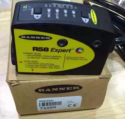 R58 Expert R58ECRGB1 BANNER color label new original fake one penalty ten lenses