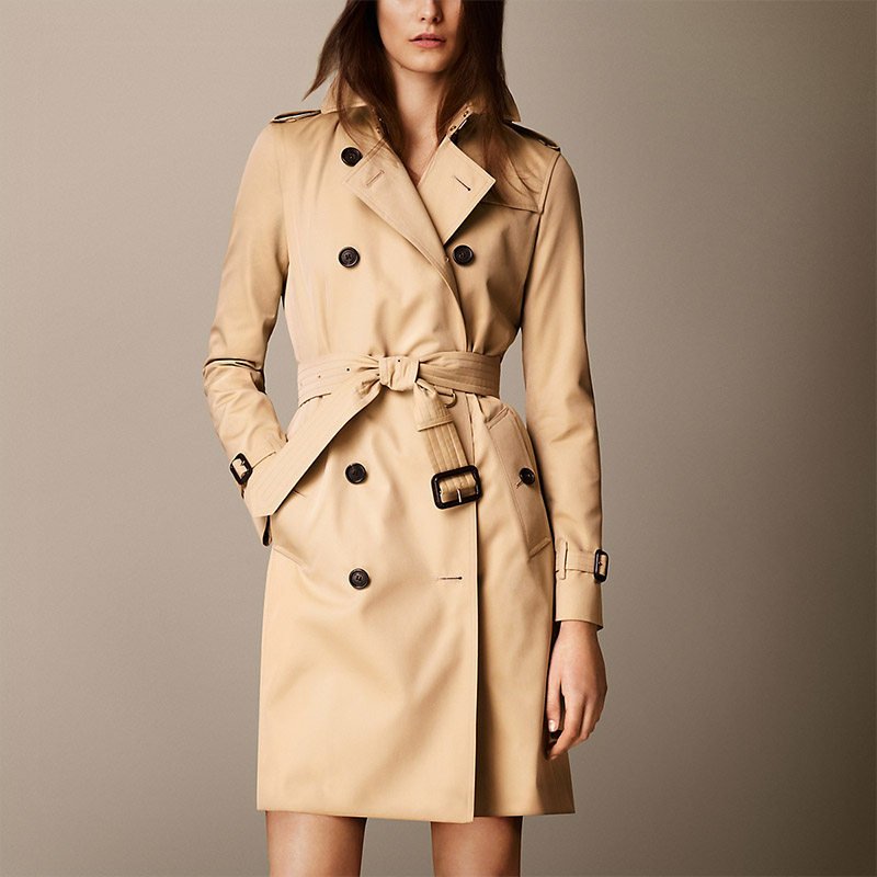 BURBERRY/博柏利肯辛顿长款 - Heritage Trench风衣 39004581