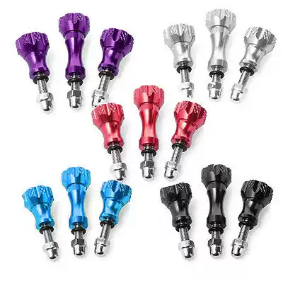 CNC processing aluminum alloy GOPRO HD Hero 7 6 5 pink screw knob gopro accessories eight colors