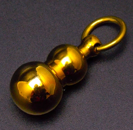 Creative gift key chain Metal gourd key ring custom lettering leather key bracelet waist hanging key chain buckle