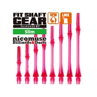 FIT SHAFT GEAR SLIM RAR RÀNG HỒNG Nhựa que Rod / Tự khóa - Darts / Table football / Giải trí trong nhà phi tiêu origami