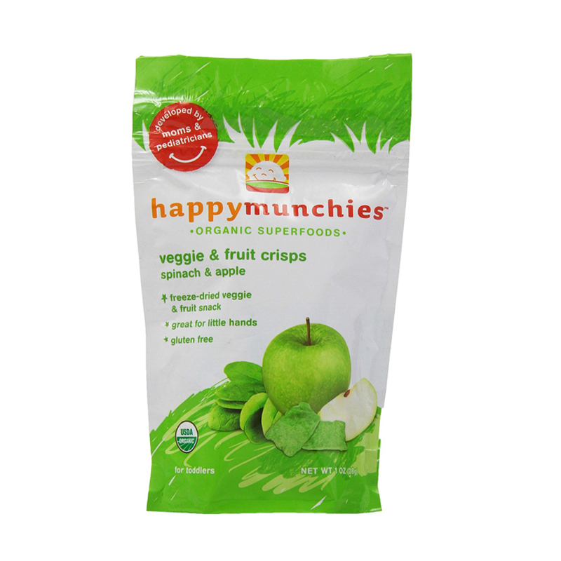 禧贝/happy baby 有机苹果蔬菜脆片 婴儿食品28g