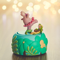 JARLL music box heart-blooming hippo music box to send girlfriends children birthday revolving lover gifts