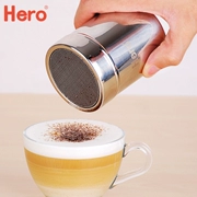 Hero duster thép không gỉ ưa thích khuôn cà phê bột ca cao bột cà phê - Cà phê