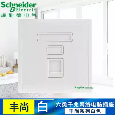 Schneider Fengshang Gigabit Network Module Six Type Module Computer Socket Network Socket