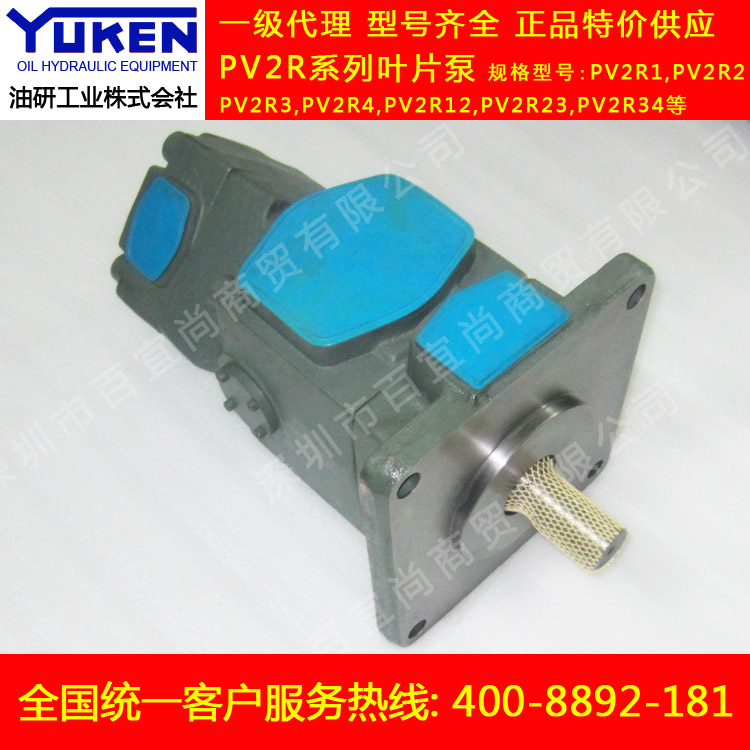 YUKEN double vane pump S-PV2R34-125-153-F-REAL-40 injection molding machine hydraulic pump electric