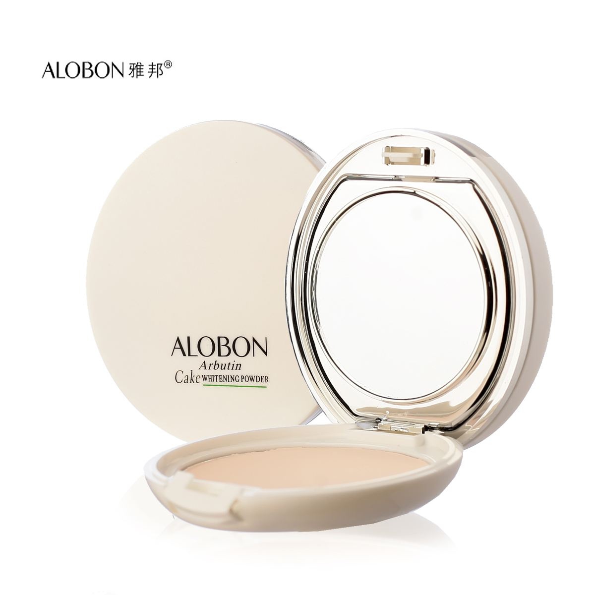 AloBon/雅邦熊果苷美肌粉饼粉底保湿定妆粉美白遮瑕干粉湿粉彩妆