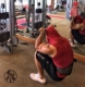 Jacky Liang Pins Đàn ông Cotton Đào tạo Quần short Hard Guy Fitness Quần âu Quần thể thao Quần short nam - Quần thể thao