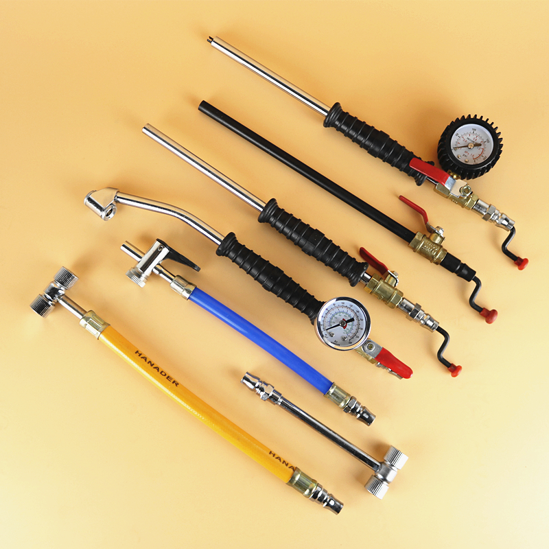 Gas pipe gun Gas rod with table Shi Ping gas car motorcycle electric bicycle tire gas suction tool gas nozzle
