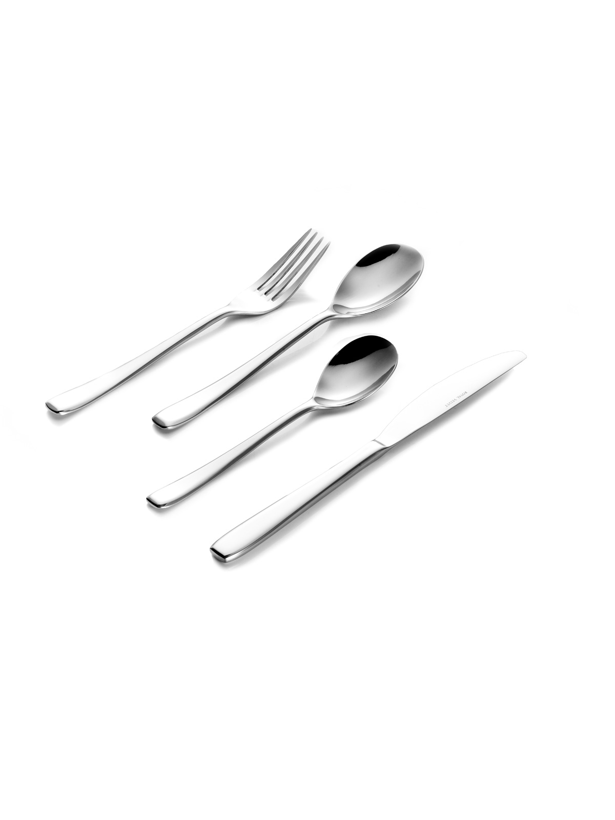 ROYAL VELVET|皇家不锈钢扁柄餐具四件套