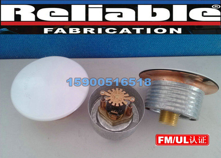 G5-80 Drooping Concealed Sprinkler 100°C US reliable DN20 spray head K=115 FM