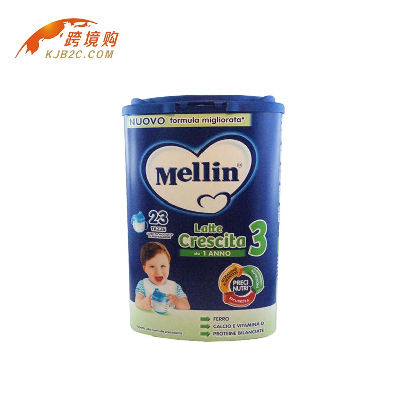 原装意大利美林Mellin婴幼儿奶粉三段 800g 3段12个月以上