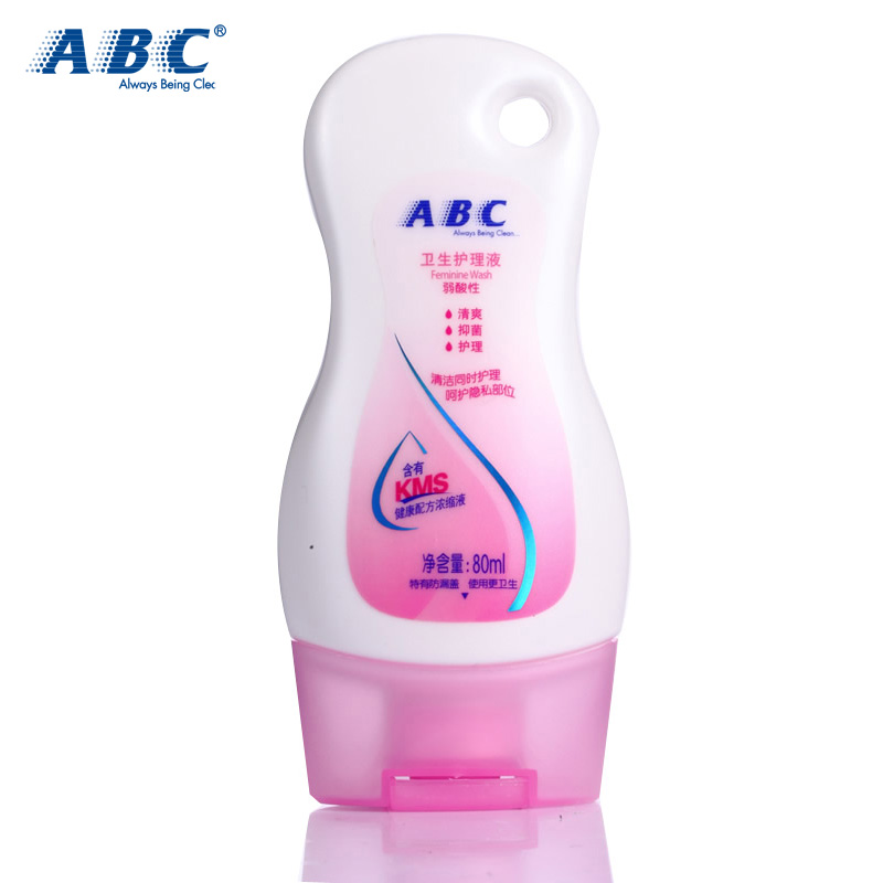 【天猫超市】ABC卫生护理液 女性私处卫生护理洗液80ml U02