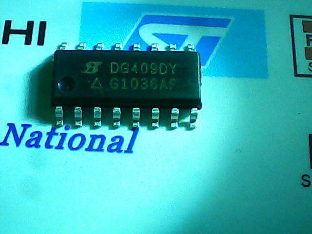 New DG409DY DG409 patch SOP-16 analog switch chip patch IC