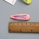 Clip tóc trẻ em nhiều màu Epoxy bb clip cô gái tóc phụ kiện bé bị gãy tóc bangs clip cô gái kẹp tóc dây buộc tóc scrunchies cầu vồng Phụ kiện tóc