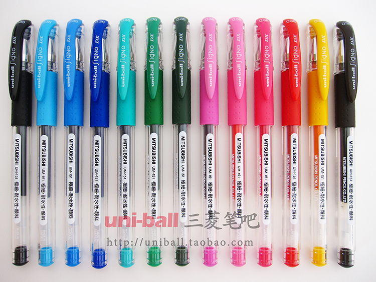 uni-ball Mitsubishi UM-151 Color Neutral Pen (0 38mm) Japanese Stationery Students