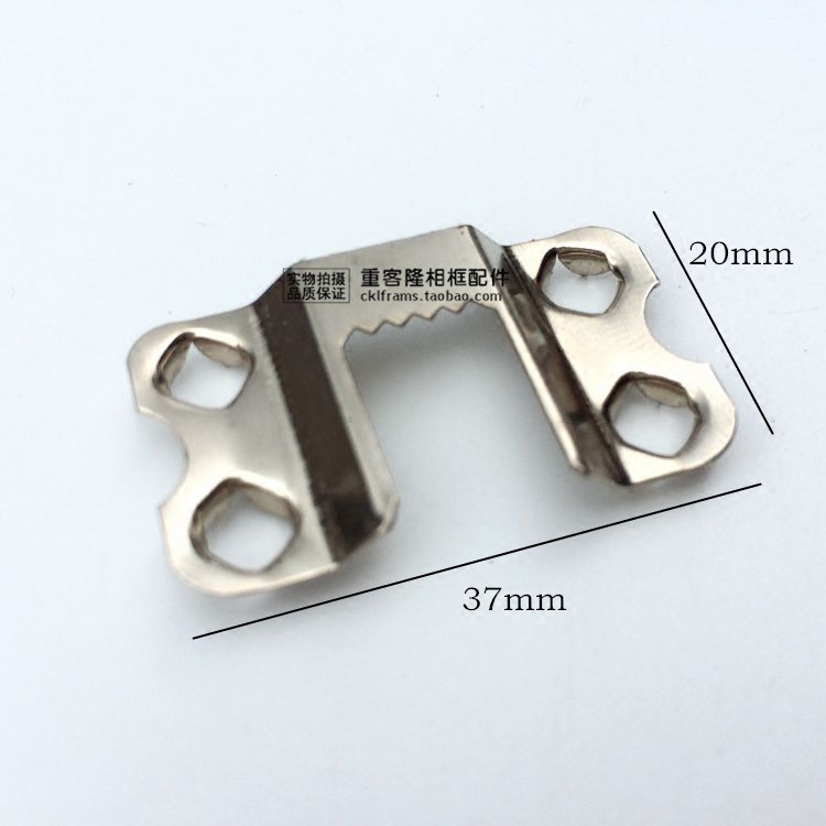 Back panel profiling hanging 4-hole profiling hanging dark hanging picture frame hardware hook photo wall oil painting cross stitch hanger