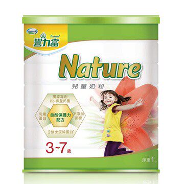 丰力富 Nature 3-7岁儿童奶粉1.5KG台湾官网直邮进口