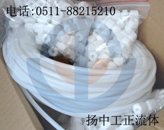 Polytetrafluoroethylene tube (PTFE) Phi 1 0 * 6 extruded tube Teflon tube Teflon tube