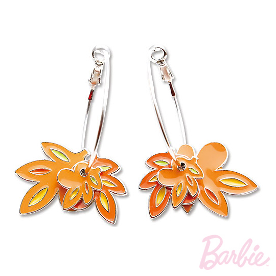 【Barbie】多层次枫叶耳环 PayEasy官网直邮