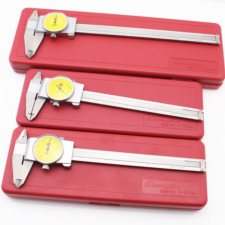 Wide land card with table card ruler tour placometer card 0-150mm 01 0-200mm 0 02mm 0