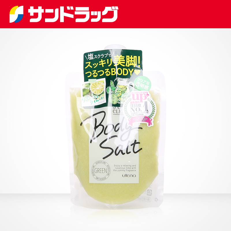 Sundrug Utena佑天兰16新款浴盐果香身体磨砂按摩膏去角质 酸橙