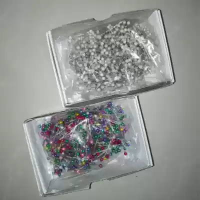 Three-dimensional cutting and positioning bead needle Pearl big head fixed needle sewing bead needle box of more than 800 pieces