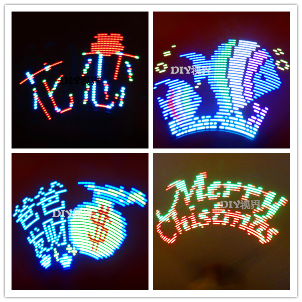 32 lights colorful shaking stick RGB color flash word stick MCU kit electronic training kit DIY production