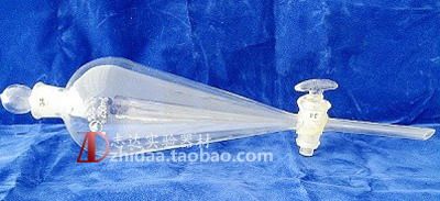 梨形分液漏斗 玻璃活塞漏斗 60/125/250/500/1000/2000ml