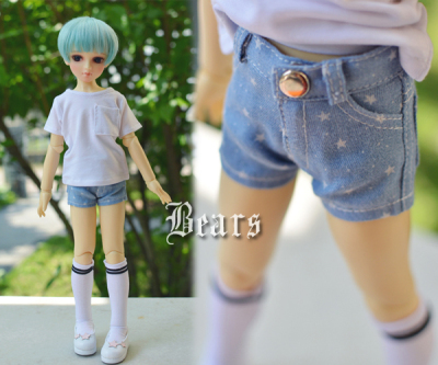 taobao agent ◆ Bears ◆ BJD baby clothing A129 Simple version hot pants 21 color, please refer to description 1/4 & 1/3 & uncle