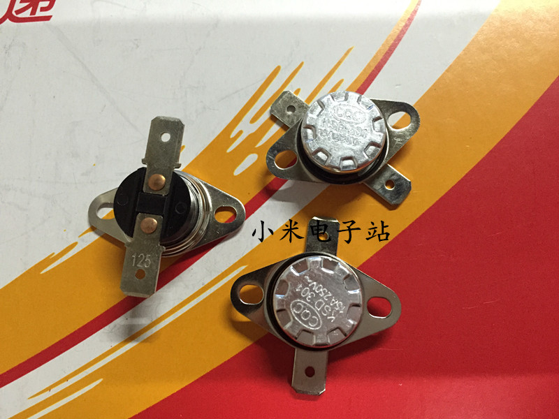 15A 250VAC KSD301 temperature control switch thermostat 55 65 70 85 90 95 100 normally closed