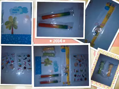 2014 KFC KFC birthday dinner gift stationery set Oh (brand new spot unopened)