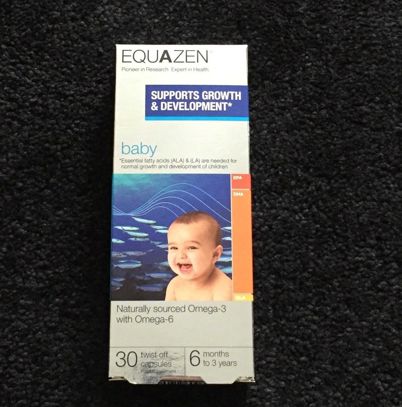 British equazen eye q baby infant natural fish oil capsule DHA Anhui spot