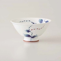 Japan has a field to burn Japanese high-temperature firing Rice Bowl retro Japanese hand-painted husband and wife to bowl water to attract grass