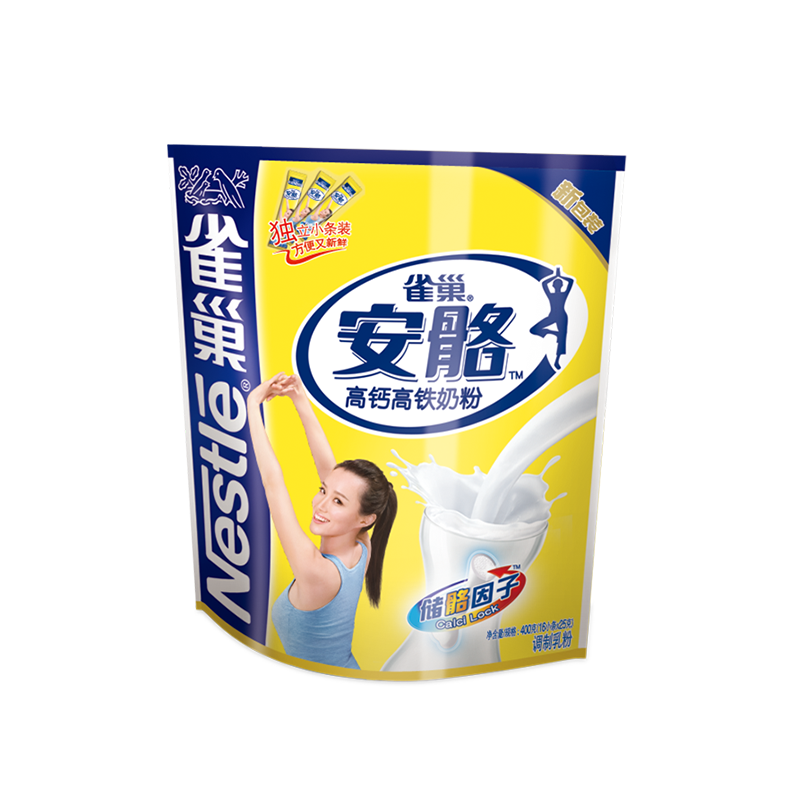 【天猫超市】雀巢 安骼高钙高铁400g （新老包装随机发放）