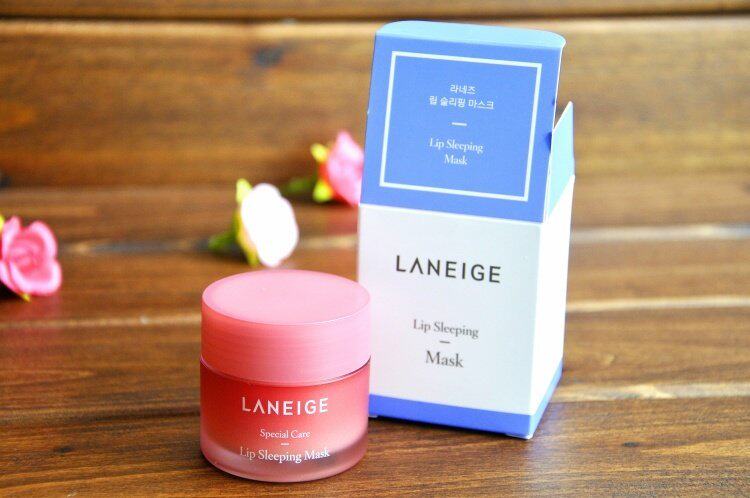 精品韩国Laneige兰芝水果草莓果冻睡眠唇膜20g淡化唇纹滋润保湿