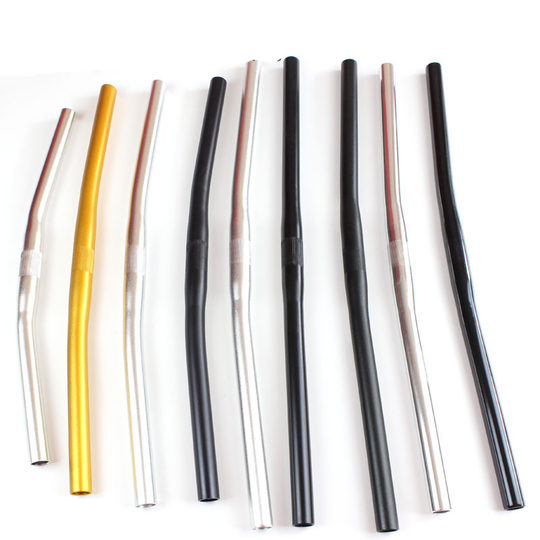 Fahrrad Aluminium gerader Lenker gerader Lenker 25,4 Kaliber Aluminiumlegierung gerader Lenker Totgeschwindigkeitslenker Fahrradzubehör